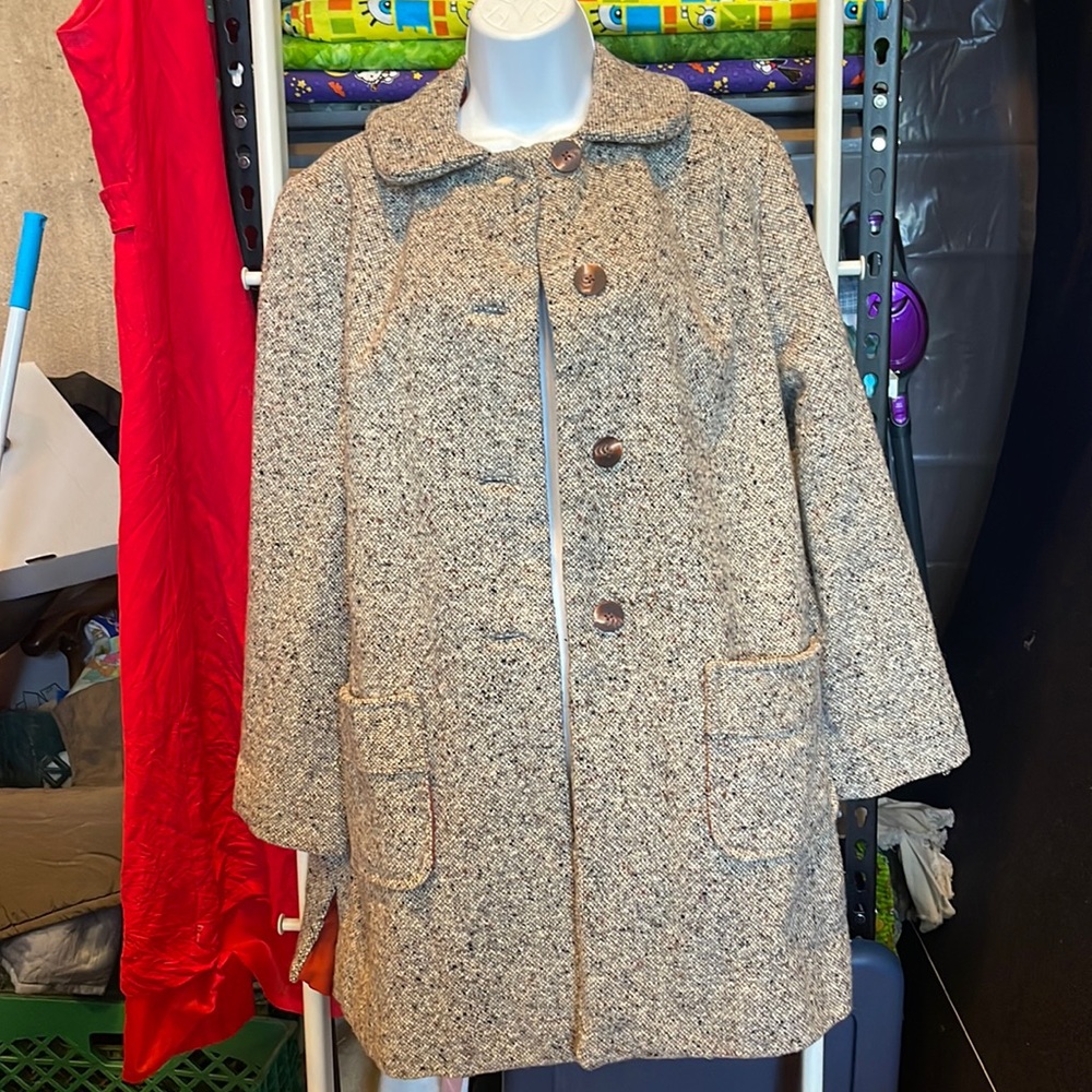 Handmade Heavy Woven Coat - Picture 1 of 7